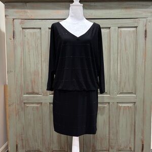 White House Black Market Black Dress Small